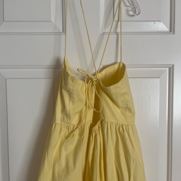 Vintage yellow midi dress - Picture 5 of 5